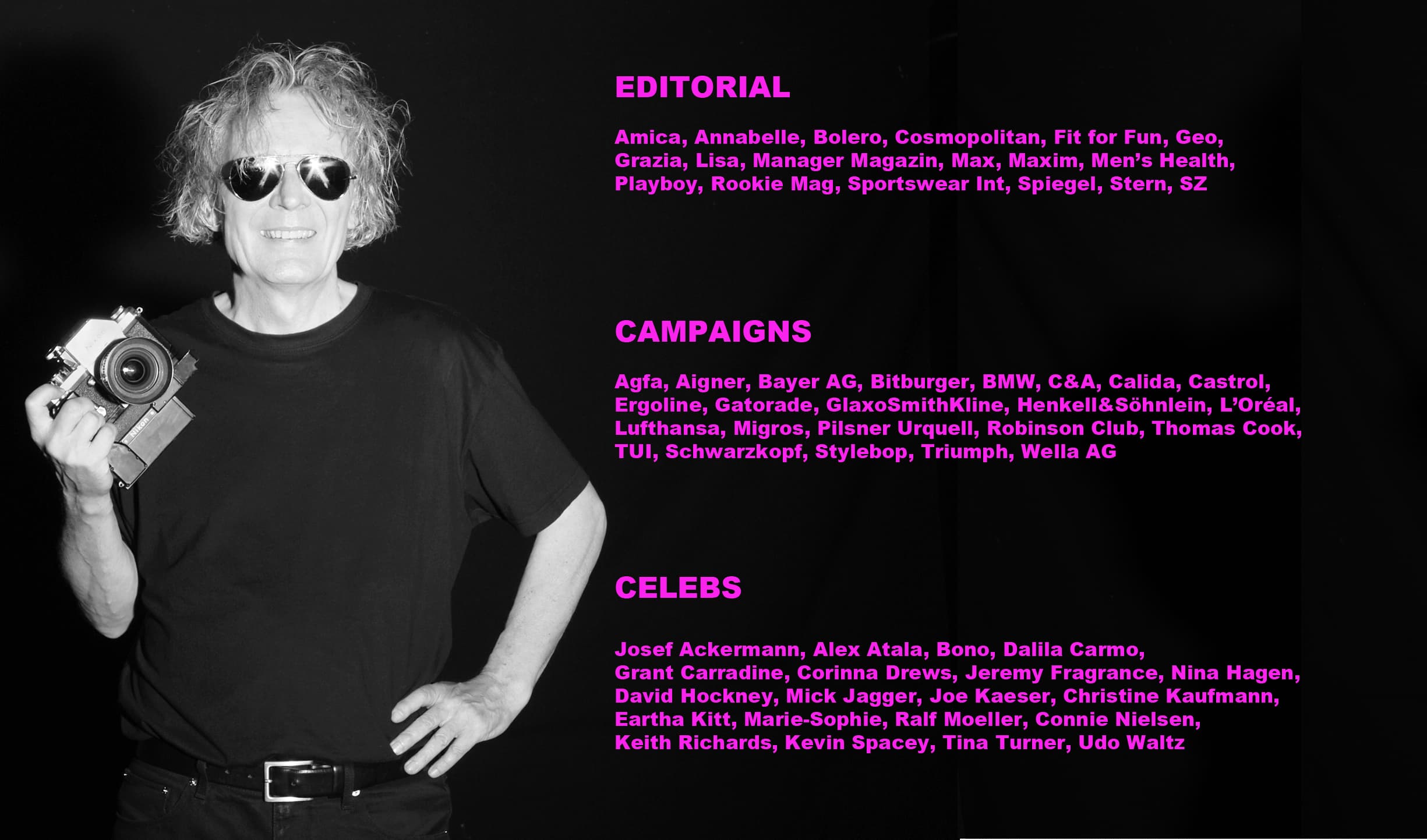 Mike Masoni – Editorial & Campaigns